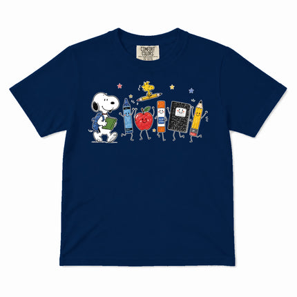 Comfort Colors Back To School Cute School Supplies Kid T-Shirt