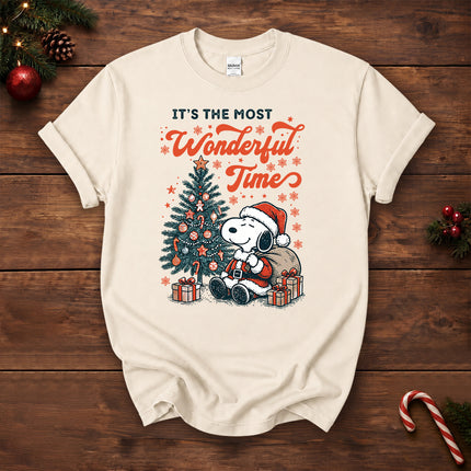 Most Wonderful Time Christmas Tree Gifts T-Shirt
