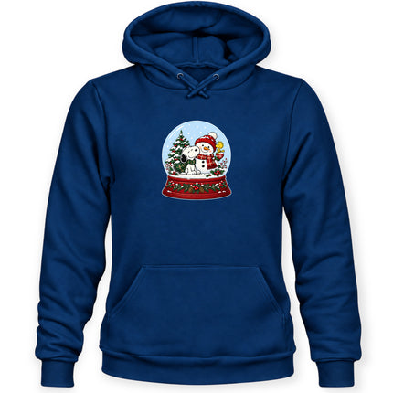 Christmas Snow Globe Snowman Winter Wonderland Hoodie