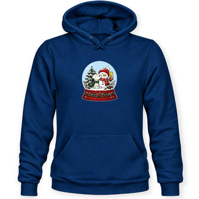 Christmas Snow Globe Snowman Winter Wonderland Hoodie
