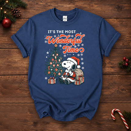 Most Wonderful Time Christmas Tree Gifts T-Shirt