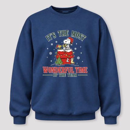 Most Wonderful Time of the Year Christmas Rooftop Sweatshirt