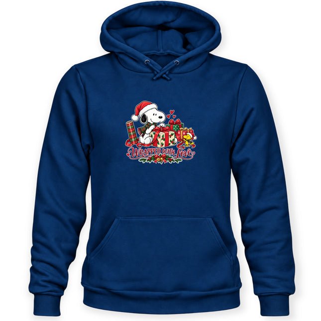 Wrapped With Love Christmas Gift Wrapping Hoodie