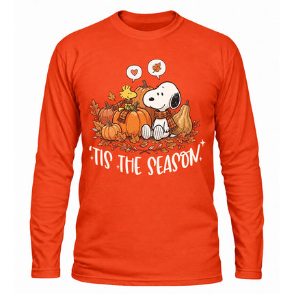 Tis The Season Fall Pumpkin Autumn Long Sleeve T-Shirt