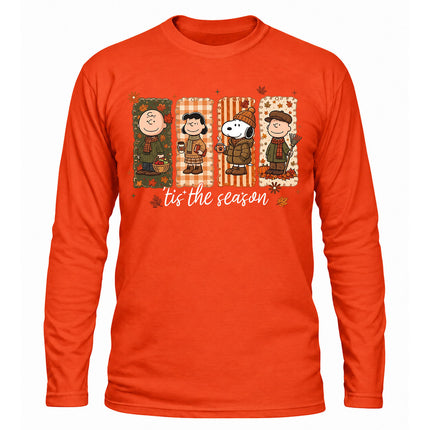 Tis The Season Fall Harvest Cozy Autumn Long Sleeve T-Shirt