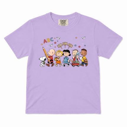 Comfort Colors Back To School First Day Classroom Friends Kid T-Shirt