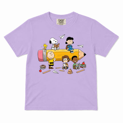 Comfort Colors Back To School Kid Pencil Classroom Kid T-Shirt