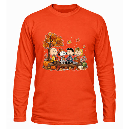 Cozy Fall Coffee Pumpkin Autumn Long Sleeve T-Shirt