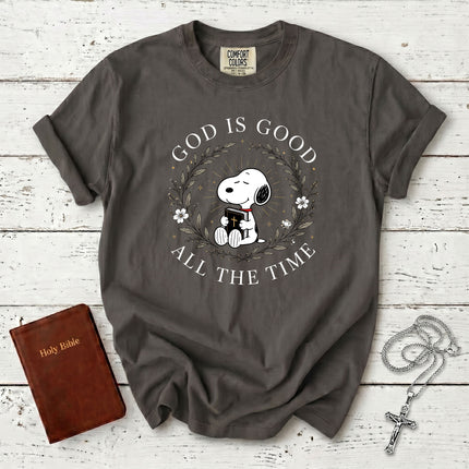 Comfort Colors God Is Good All The Time Christian Bible Faith Gift T-Shirt