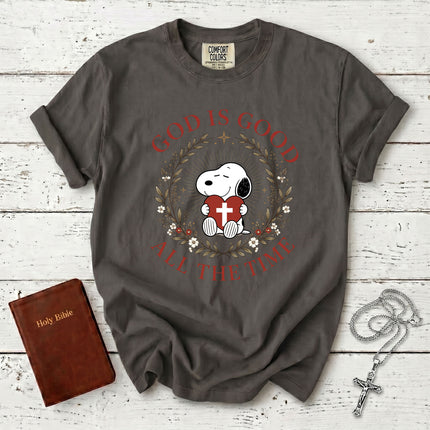 Comfort Colors God Is Good All The Time Christian Faith Jesus Gift T-Shirt