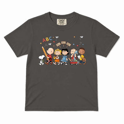 Comfort Colors Back To School First Day Classroom Friends Kid T-Shirt