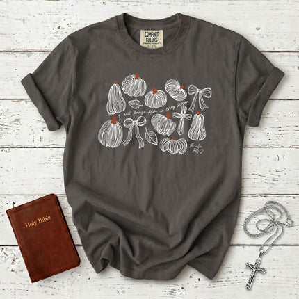 Comfort Colors Psalm 146 Praise Him in Every Season Thanksgiving T-Shirt