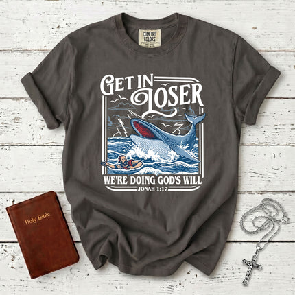 Comfort Colors Funny Christian Gods Will Bible Verse T-Shirt