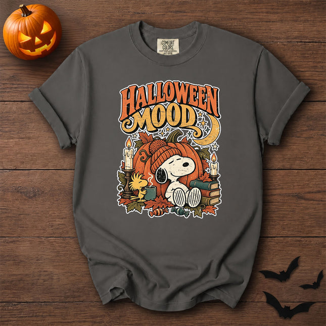 Comfort Colors Halloween Mood Pumpkin Cozy Fall Vintage T-Shirt