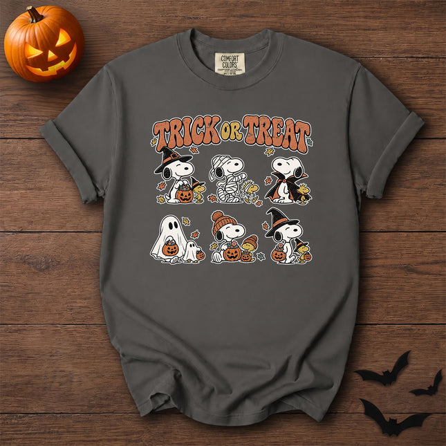 Comfort Colors Trick or Treat Halloween Graphic T-Shirt