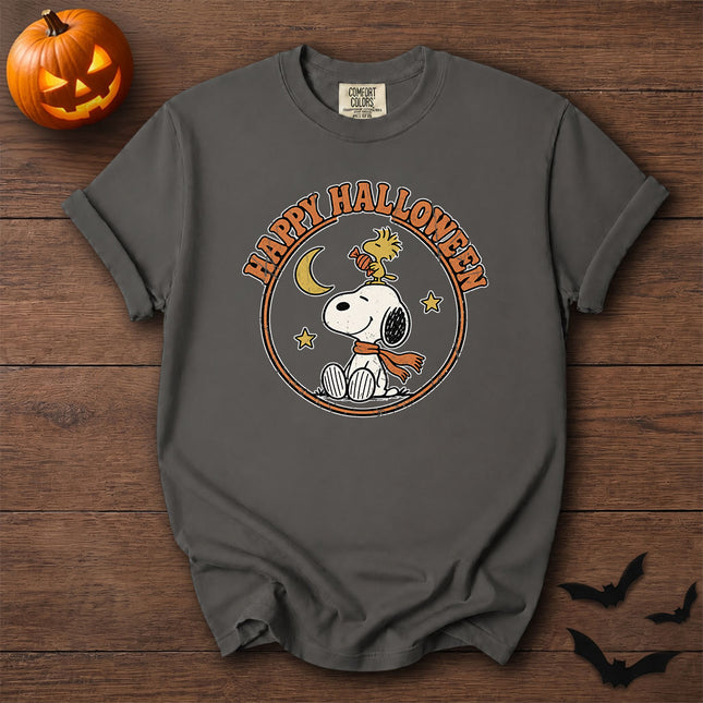 Comfort Colors Happy Halloween Vintage Graphic T-Shirt