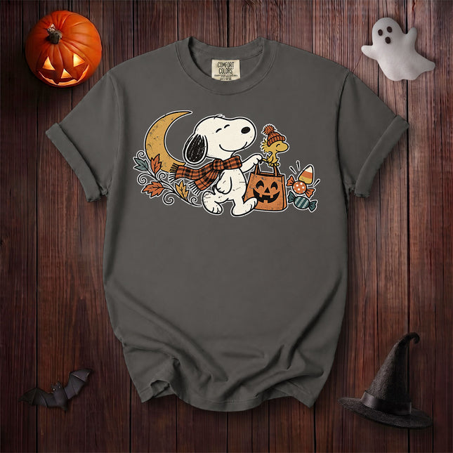 Comfort Colors Halloween Trick or Treat Pumpkin Graphic T-Shirt