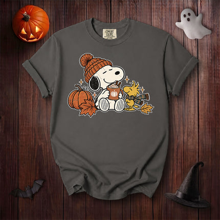 Comfort Colors Pumpkin Spice Fall Halloween Graphic T-Shirt