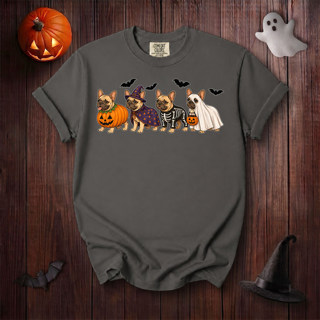 Comfort Colors Dog Halloween French Bulldog Costume Parade T-Shirt