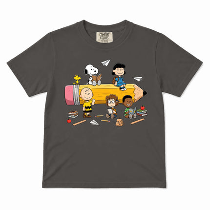 Comfort Colors Back To School Kid Pencil Classroom Kid T-Shirt