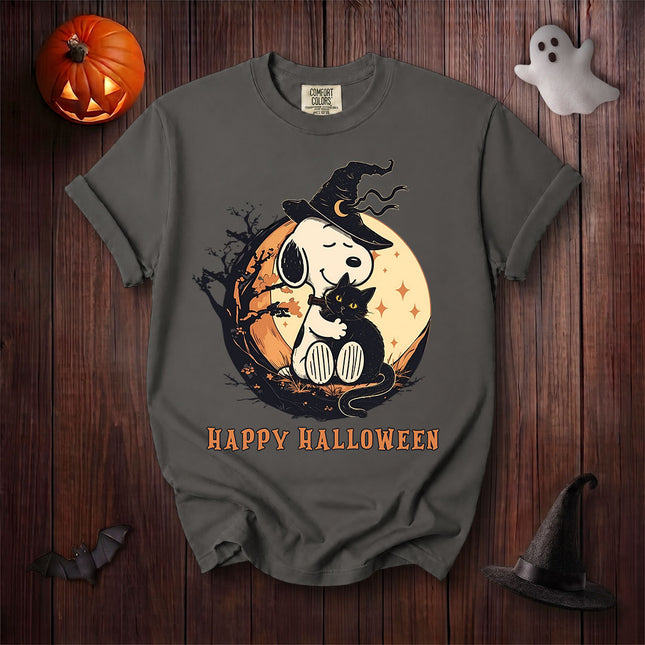 Comfort Colors Funny Halloween Skeleton Boop Graphic T-Shirt