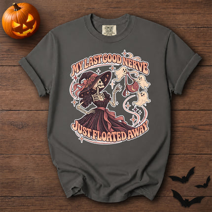 Comfort Colors Halloween Witch Skeleton Ghost Graphic T-Shirt