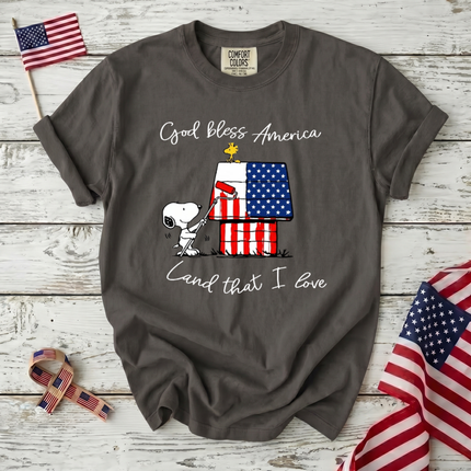 Comfort Colors God Bless America T-Shirt