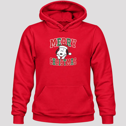 Merry Christmas Vintage Distressed Santa Hat Hoodie