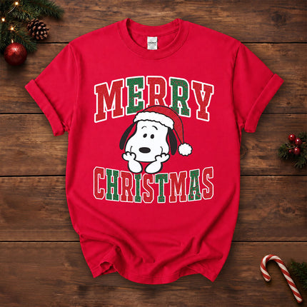 Merry Christmas Vintage Distressed Holiday T-Shirt