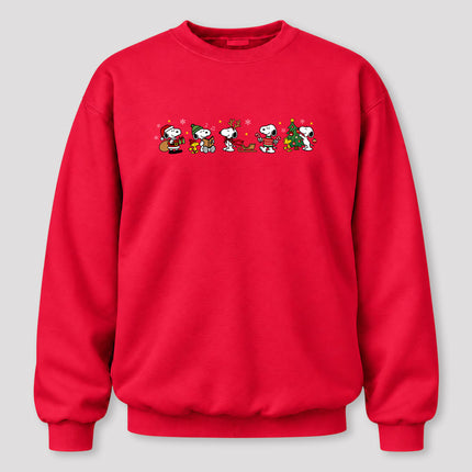 Christmas Holiday Friends Gifts Carols Sleigh Tree Sweatshirt