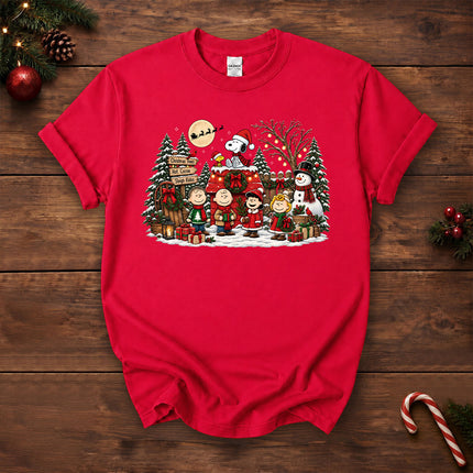Christmas Tree Farm Hot Cocoa Sleigh Rides T-Shirt
