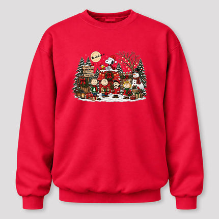 Christmas Tree Farm Hot Cocoa Winter Village Sweatshirt