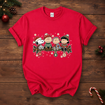 Cozy Christmas Holiday Garland Winter Sweaters T-Shirt