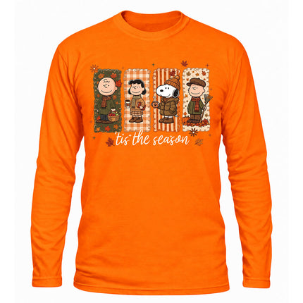 Tis The Season Fall Harvest Cozy Autumn Long Sleeve T-Shirt