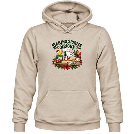 Baking Spirits Bright Christmas Cookie Baking Hoodie