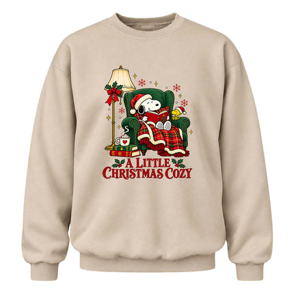 A Little Christmas Cozy Reading Nook Sweatshirt