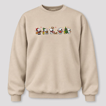 Christmas Holiday Friends Gifts Carols Sleigh Tree Sweatshirt