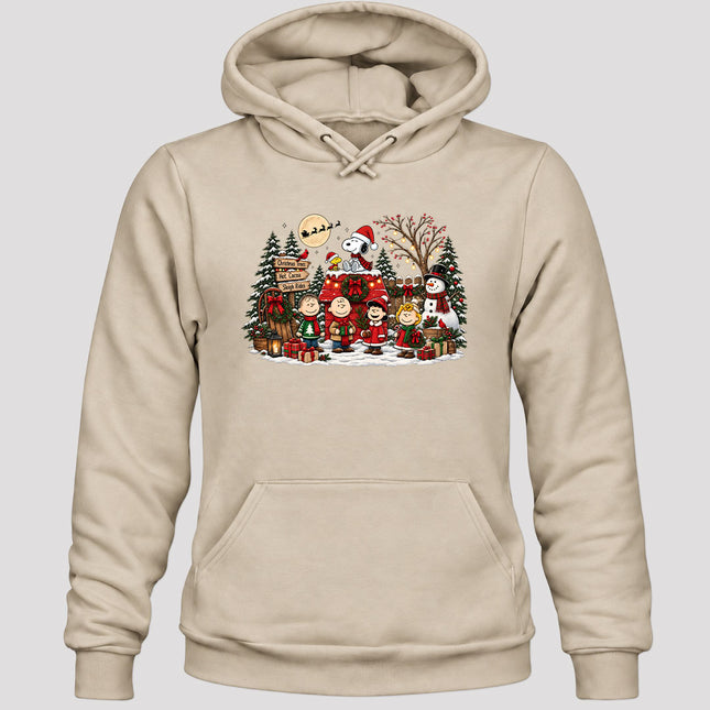 Christmas Tree Farm Hot Cocoa Sleigh Rides Hoodie