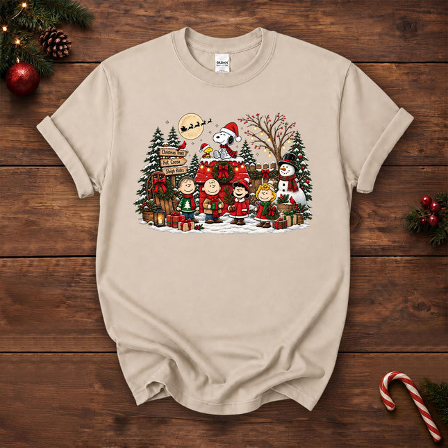 Christmas Tree Farm Hot Cocoa Sleigh Rides T-Shirt