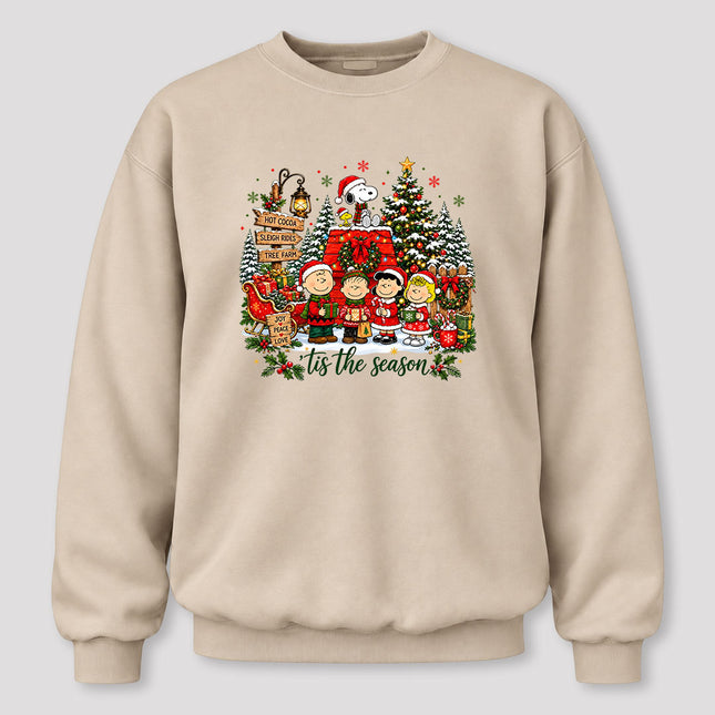TIS The Season Christmas Tree Farm Holiday Sweatshirt