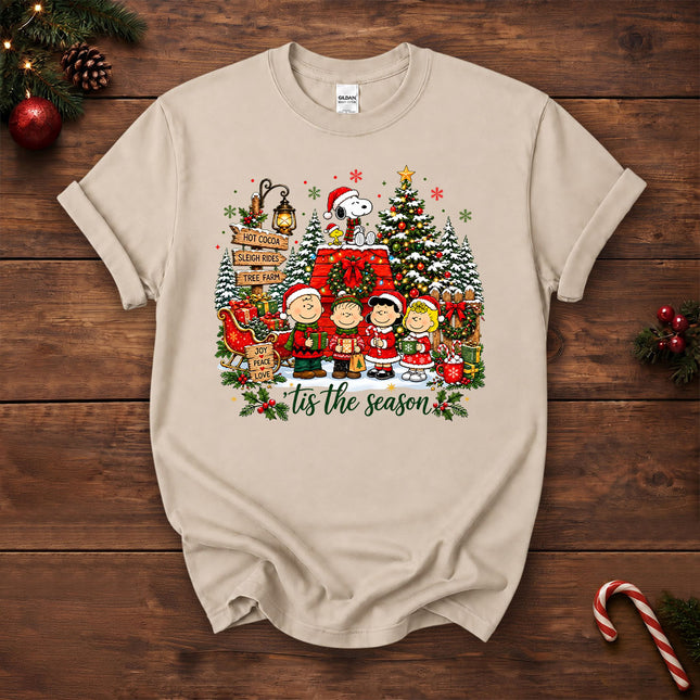 Tis The Season Christmas Tree Farm Holiday T-Shirt