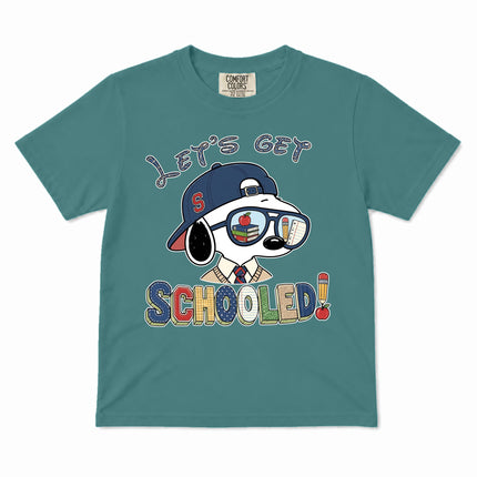 Comfort Colors Back To School Let's Get Schooled First Day Kid T-Shirt