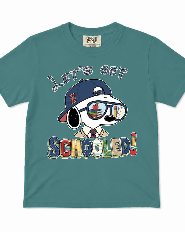 Comfort Colors Back To School Let's Get Schooled First Day Kid T-Shirt