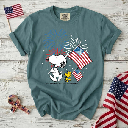 Comfort Colors 250th Anniversary USA Fireworks T-Shirt