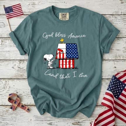 Comfort Colors God Bless America T-Shirt