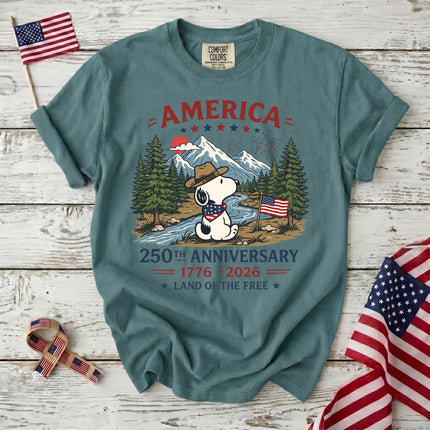 Comfort Colors 250th Anniversary USA Mountain Ranger T-Shirt