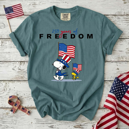 Comfort Colors 250 Years Of Freedom T-Shirt