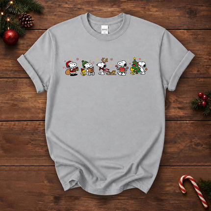 Christmas Holiday Friends Carols Tree Gifts T-Shirt