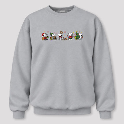 Christmas Holiday Friends Gifts Carols Sleigh Tree Sweatshirt