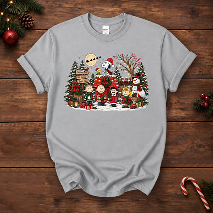 Christmas Tree Farm Hot Cocoa Sleigh Rides T-Shirt